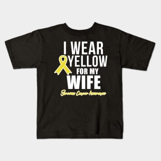 Sarcoma Cancer Shirt for Wife Sarcoma Awareness Products Kids T-Shirt